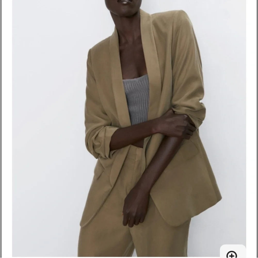 Zara Classic Tan Jacket - Picture 1 of 9